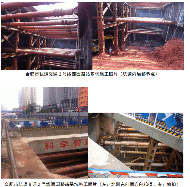 合肥市轨道交通2号线西园路站深基坑监测 2